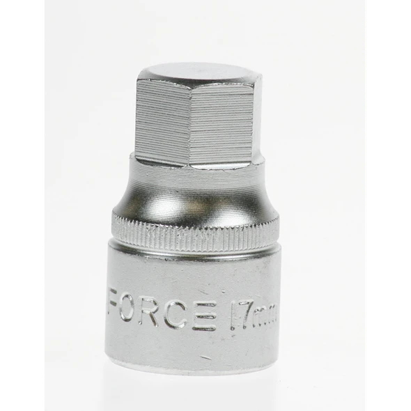Sealey 1/2"dr stubby hex socket 17x42mm