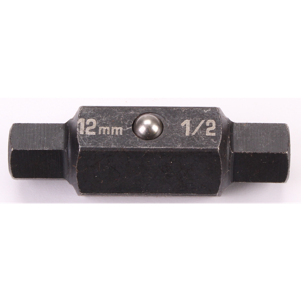 Sealey Oil Drain Plug Key 12mm Hex x 1/2" Hex (Black)