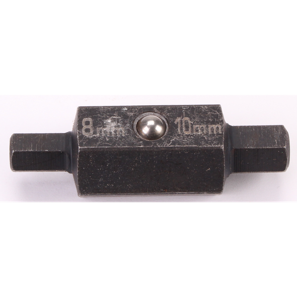 Sealey Oil Drain Plug Key 8mm Hex x 10mm Hex (Black)