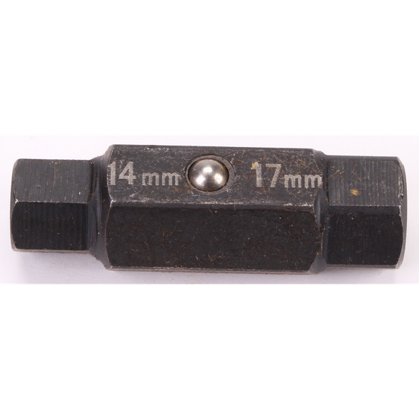 Sealey Oil Drain Plug Key 14mm Hex x 17mm Hex (Black)