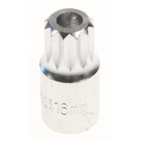 Sealey Drain plug key security spline m16 AK6586.V3-18
