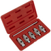 Sealey Drain Key Set 6pc Double End AK659 Sealey - Town Tools 