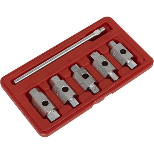 Sealey Drain Key Set 6pc Double End AK659 Sealey - Town Tools 