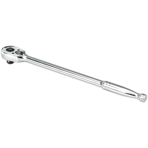 Sealey Ratchet Wrench Long Pattern 300mm 3/8"Sq Drive Pear-Head Flip Reverse Sealey - Town Tools 