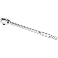Sealey Ratchet Wrench Long Pattern 375mm 1/2"Sq Drive Pear-Head Flip Reverse