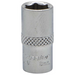 Sealey 1/4"Dr Socket 8mm (Mirror Finish)