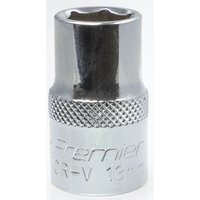 Sealey 1/2"Dr Socket 13mm (Mirror Finish) AK66723.04