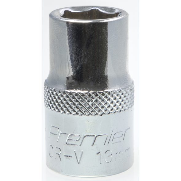 Sealey 1/2"Dr Socket 13mm (Mirror Finish)