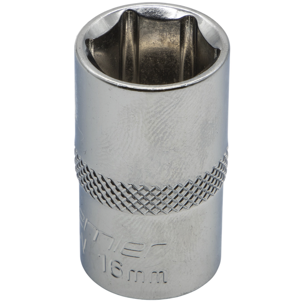 Sealey 1/2"Dr Socket 16mm (Mirror Finish)