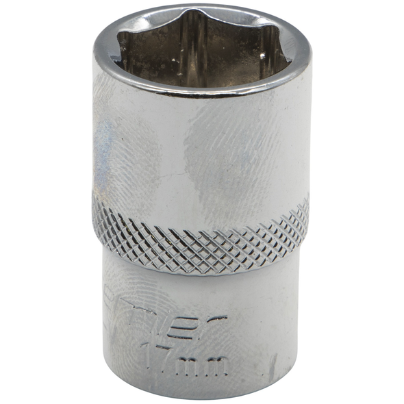 Sealey 1/2"Dr Socket 17mm (Mirror Finish)