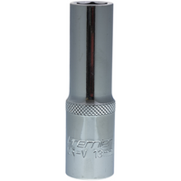 Sealey 1/2"Dr Deep Socket 13mm (Mirror Finish) AK66723.17