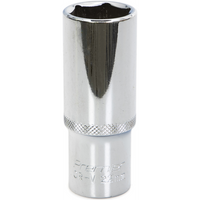 Sealey 1/2"Dr Deep Socket 22mm (Mirror Finish) AK66723.25