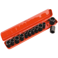 Sealey Impact Socket Set 12pc 3/8"Sq Drive Metric/Imperial AK682