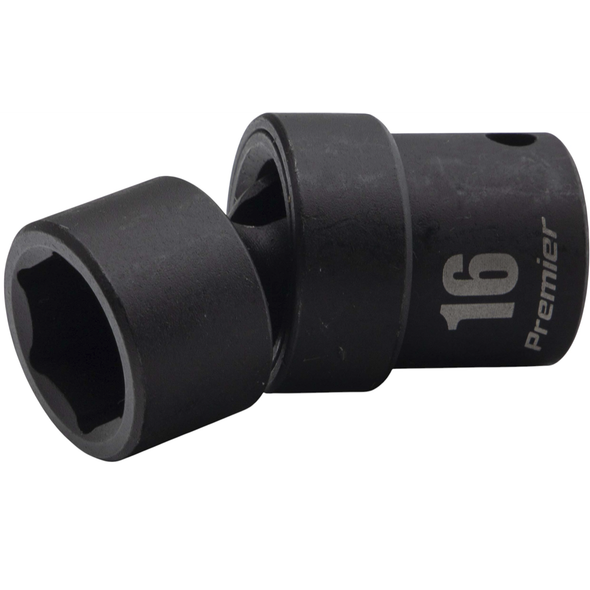 Sealey 3/8"Dr Universal Joint Impact Socket 16mm