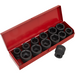 Sealey Impact Socket Set 13pc 3/4"Sq Drive Metric/Imperial AK686 Sealey - Town Tools 