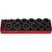 Sealey Impact Socket Set 13pc 3/4"Sq Drive Metric/Imperial AK686 Sealey - Town Tools 