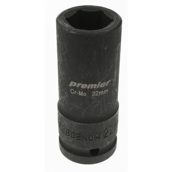 Sealey Impact socket (deep) 3/4"dr 22mm