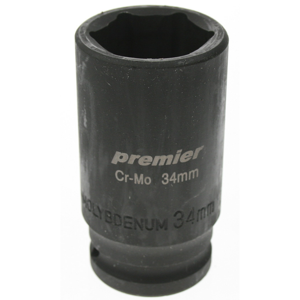 Sealey Impact socket (deep) 3/4"dr 34mm