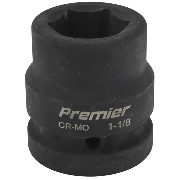 Sealey 1"Dr Impact Socket 1-1/8"