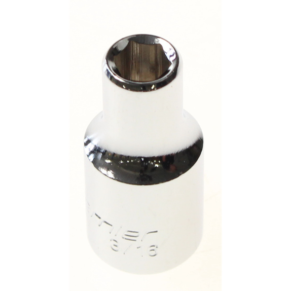 Sealey 1/4"dr socket 3/16" 'mirror finish'