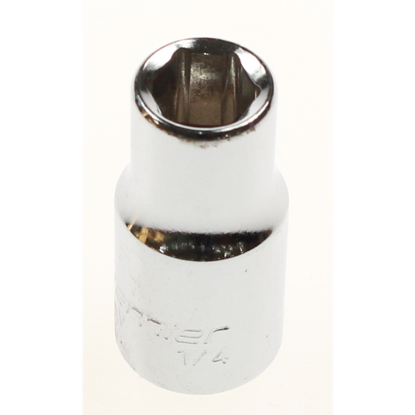 Sealey 1/4"dr socket 1/4" 'mirror finish'