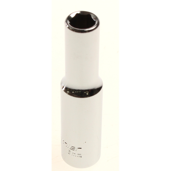 Sealey 1/4"dr socket 6mm (deep) 'mirror finish'