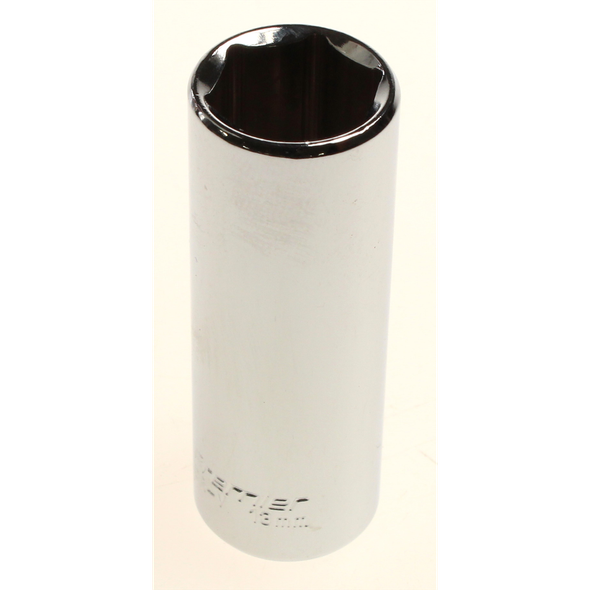 Sealey 1/4"dr socket 13mm (deep) 'mirror finish'