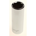 Sealey 1/4"dr socket 13mm (deep) 'mirror finish'