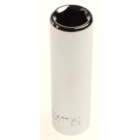 Sealey 1/4"dr socket 3/8" (deep) 'mirror finish'