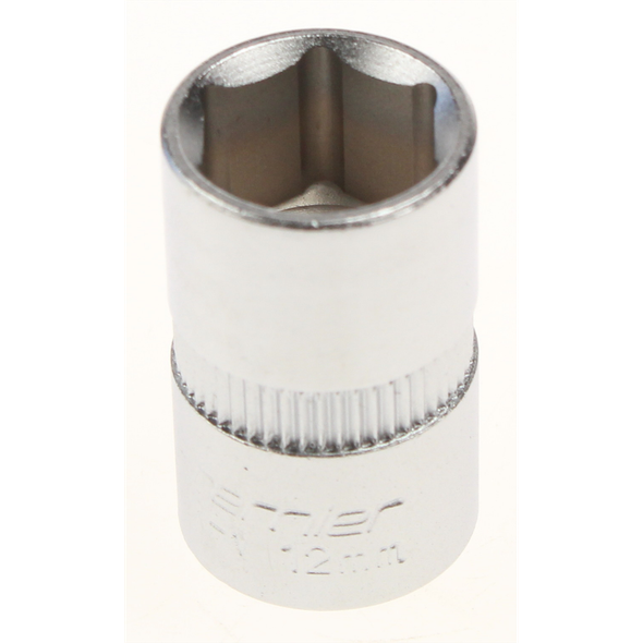 Sealey Socket 3/8"dr 12mm (6pt)