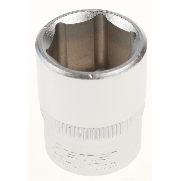 Sealey Socket 3/8"dr 17mm (6pt)