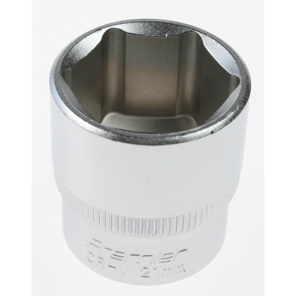 Sealey Socket 3/8"dr 21mm (6pt)
