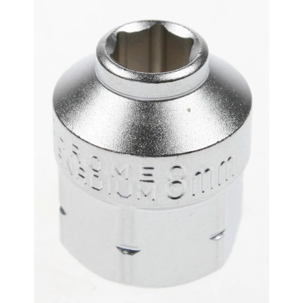 Sealey Hex drive go-through socket 8mm