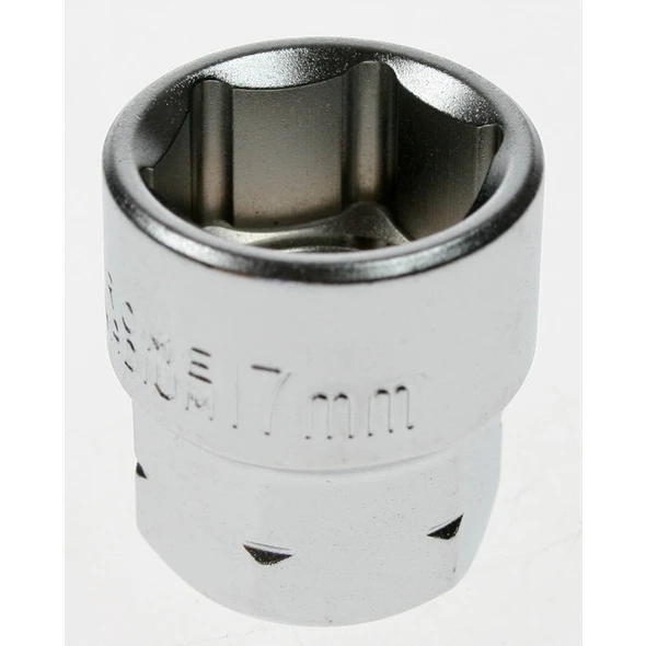Sealey Hex drive go-through socket 17mm