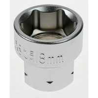 Sealey Hex drive go-through socket 18mm AK6926.11