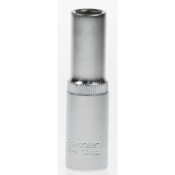 Sealey Socket 3/8"dr 10mm (6pt) 'deep'(lsa)