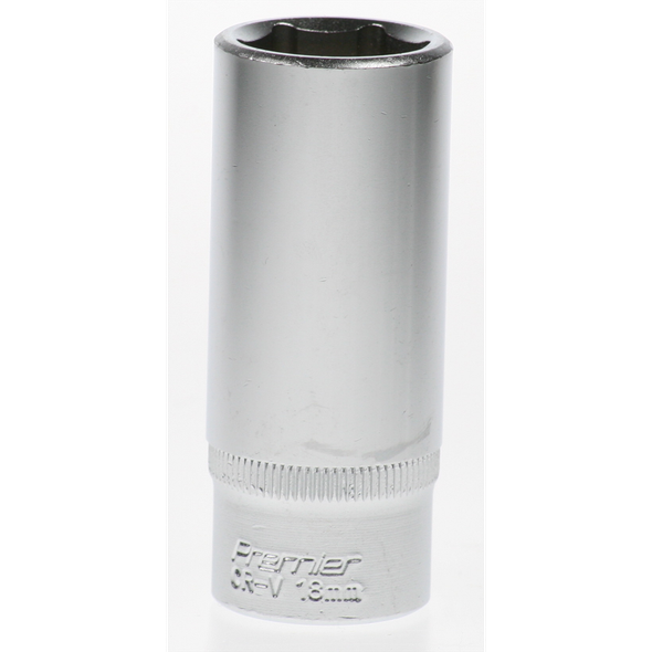 Sealey Socket 3/8"dr 18mm (6pt) deep'