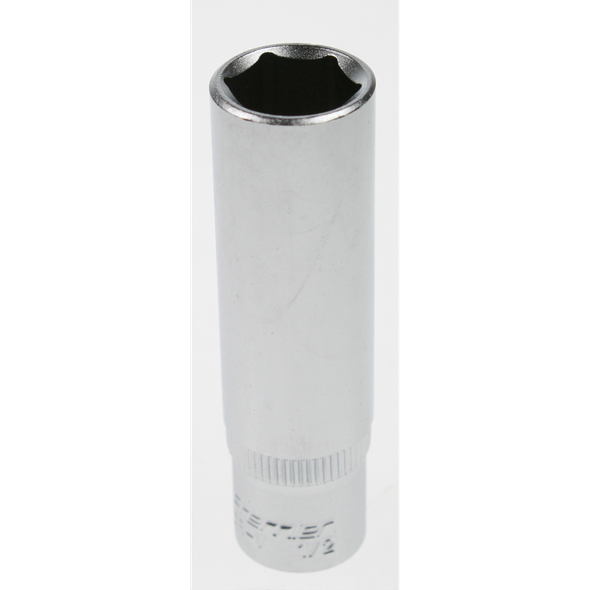 Sealey Socket 3/8"dr 1/2" (6pt) 'deep'(lsa)