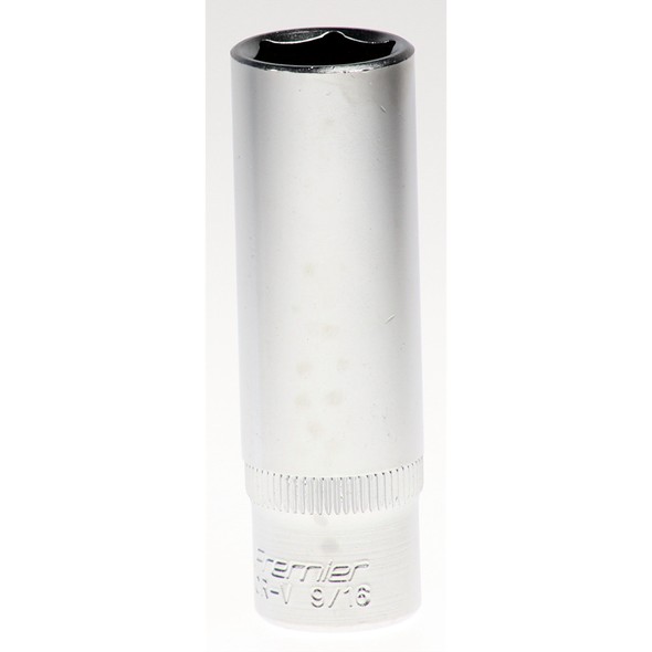 Sealey Socket 3/8"dr 9/16" (6pt) 'deep'(lsa)