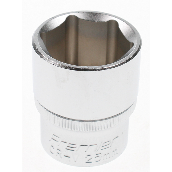 Sealey Socket 1/2"dr 25mm (6pt)