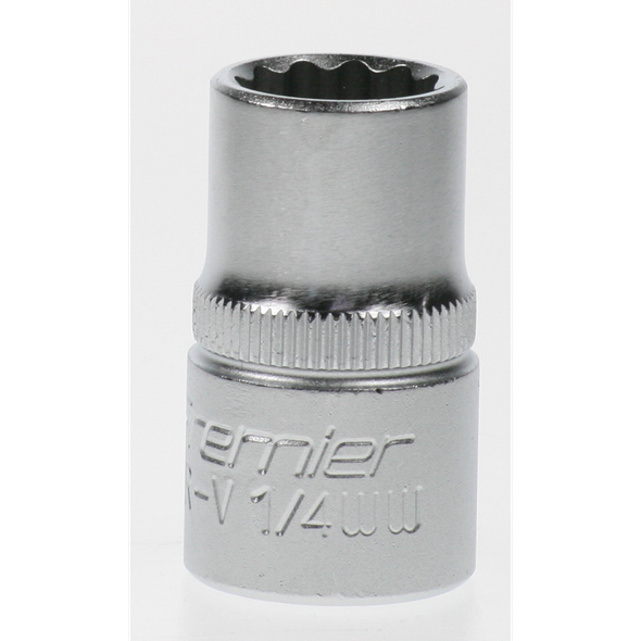 Sealey Socket 1/2"dr 1/4" (12pt)