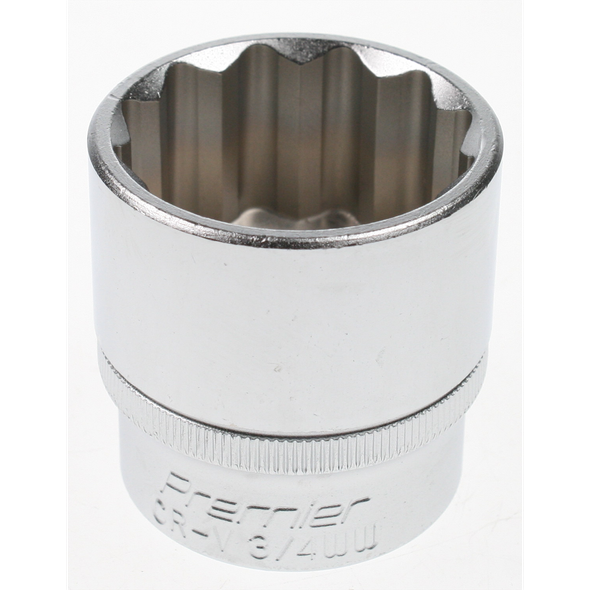 Sealey Socket 1/2"dr 3/4" (12pt)