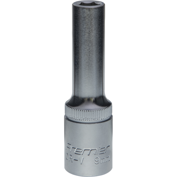 Sealey Socket 1/2"dr 9mm (Deep) 6pt