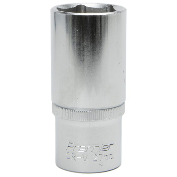 Sealey Socket 1/2"Sq Dr 27mm (Deep)