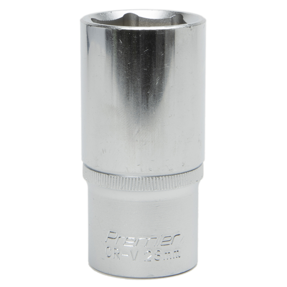 Sealey Socket 1/2"Sq Dr 28mm (Deep)