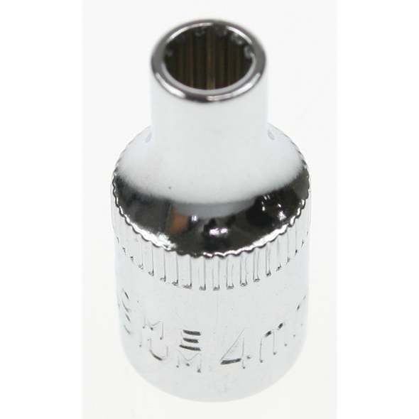 Sealey Spline socket 1/4"dr 4mm