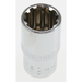Sealey Spline socket 1/4"dr 9mm