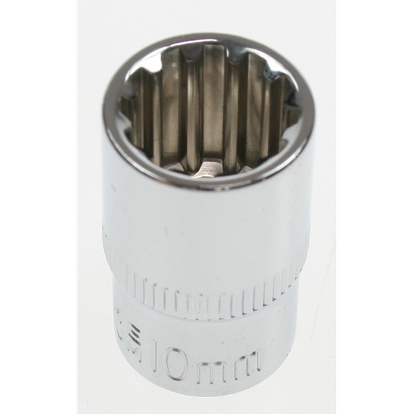 Sealey Spline socket 1/4"dr 10mm