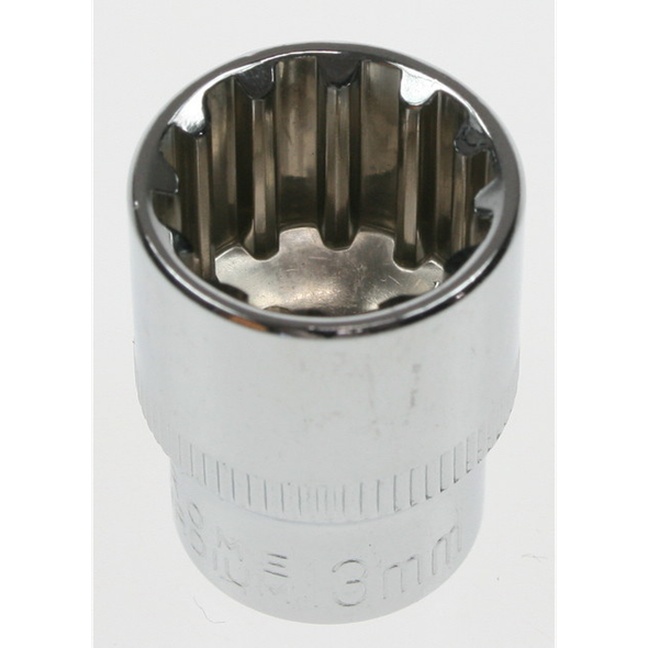 Sealey Spline socket 1/4"dr 13mm