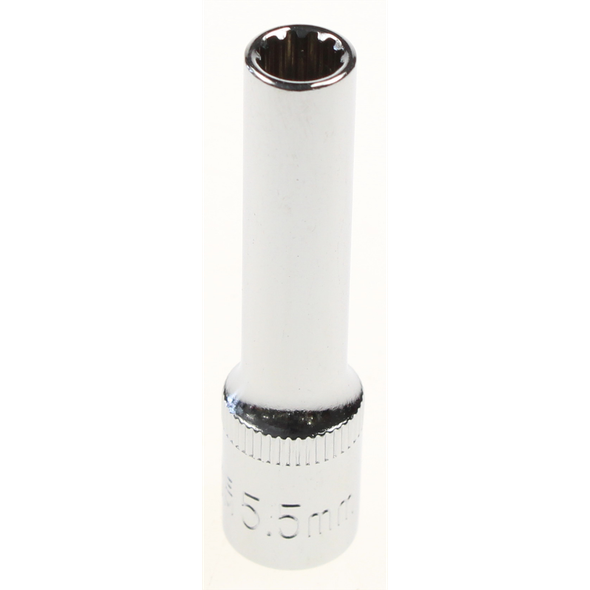 Sealey Spline socket (deep) 1/4" 5.5mm